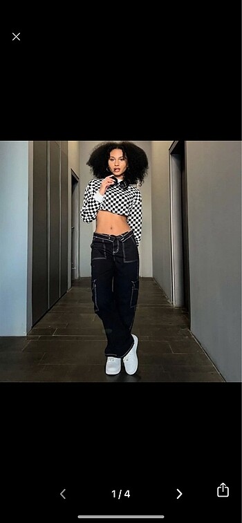 Baggy jean siyah