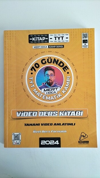 Mert hocanın 70 günde tyt matematik kampı video ders kitabı 