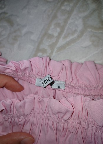 m Beden pembe crop