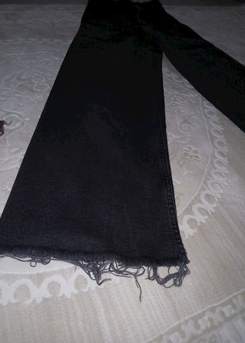 LC Waikiki siyah Kadın Midi Boy Kot Pantolon