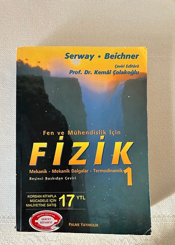 Fen ve Mühendislik için Fizik 1 - Serway & Beichner