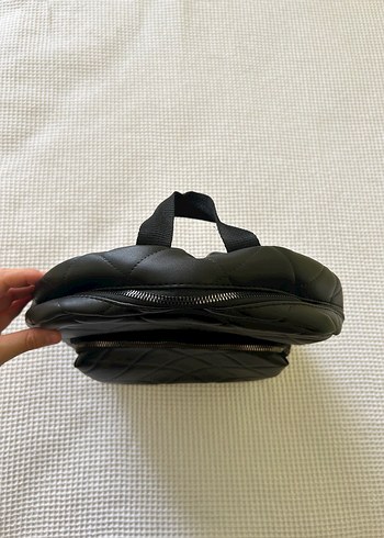 Beden siyah Renk Siyah Suni Deri Kadın Sırt Çantası(shule bags)