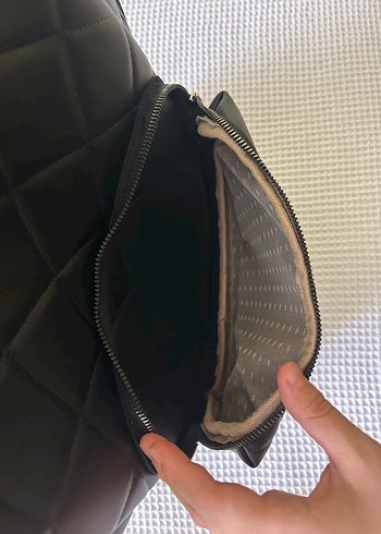 Beden Siyah Suni Deri Kadın Sırt Çantası(shule bags)