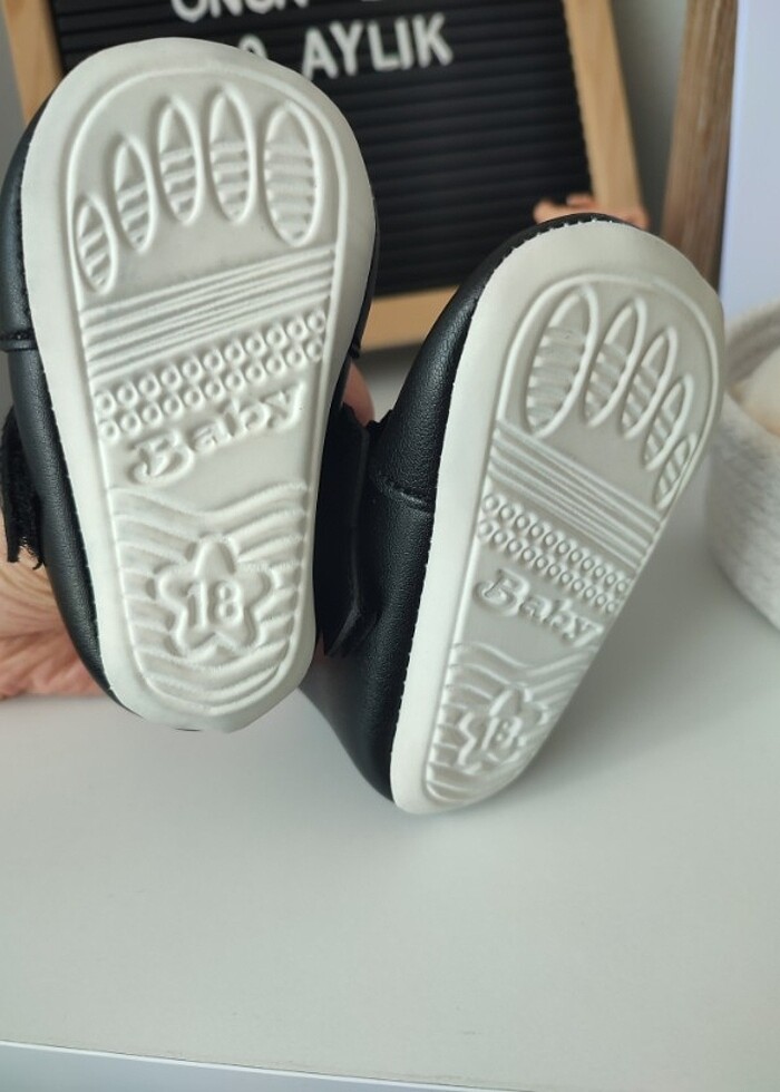 Erkek bebek klasik ayakkabı  - Görsel 3