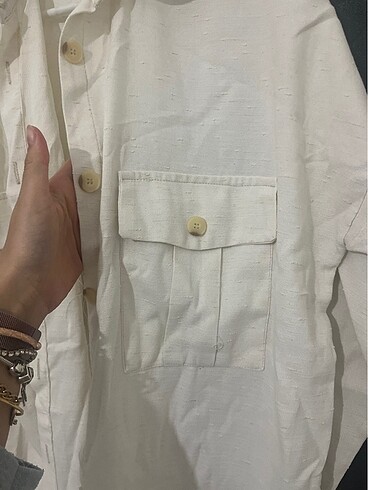 LC Waikiki Krem gömlek