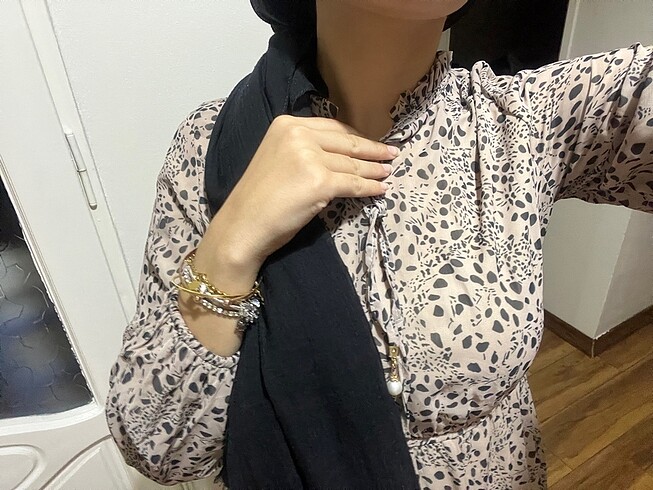 Zara Leopar elbise