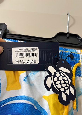 Vilebrequin marka erkek deniz şortu - Görsel 3