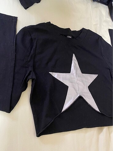 s Beden siyah Renk shein star top