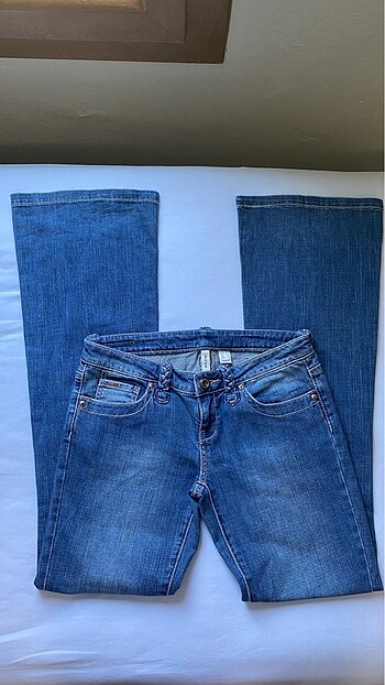 mango flare düşük bel jean