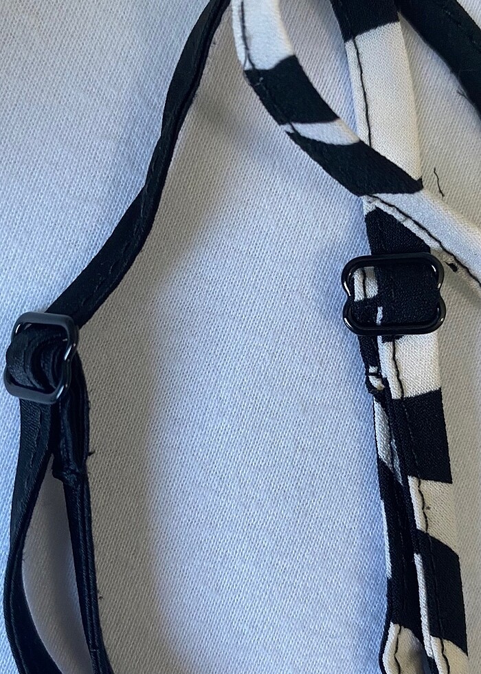 asos zebra  bağlamalı crop - Görsel 4