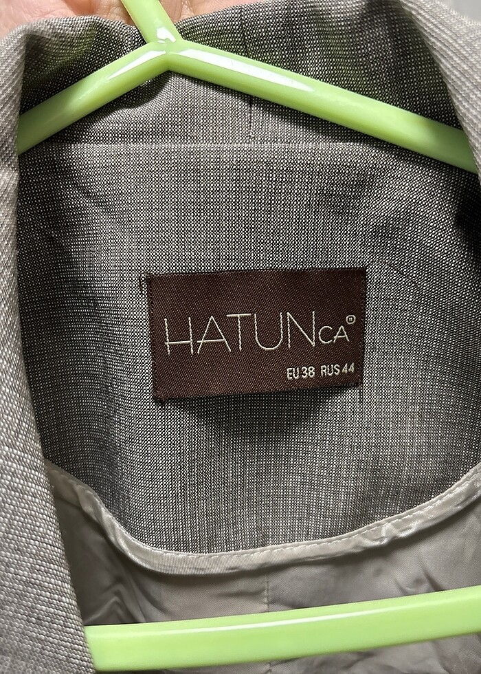 vintage kısa blazer - Görsel 5