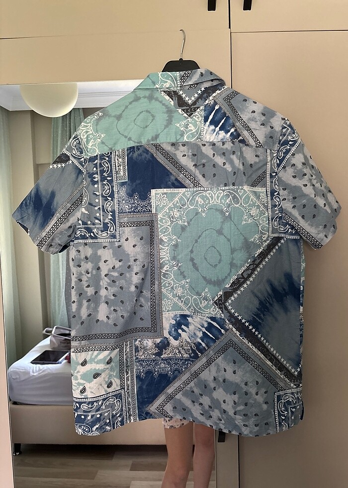 TOPMAN etnik desenli gömlek - Görsel 2