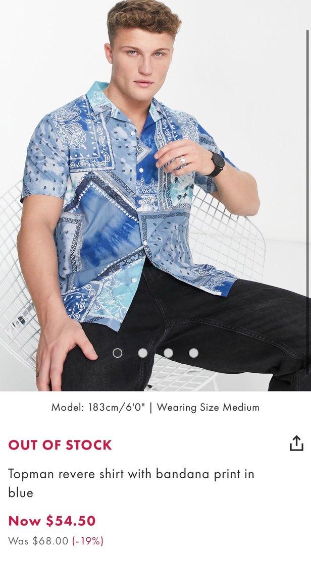 TOPMAN etnik desenli gömlek - Görsel 5