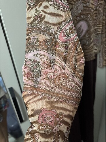 etnik desenli elbise - Görsel 5