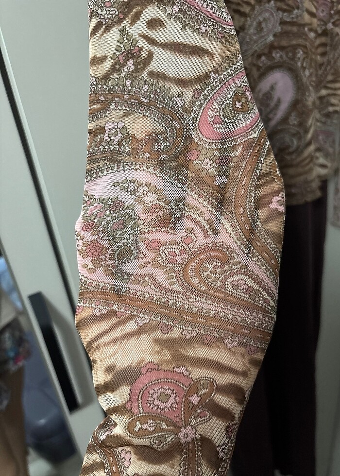 etnik desenli elbise - Görsel 5