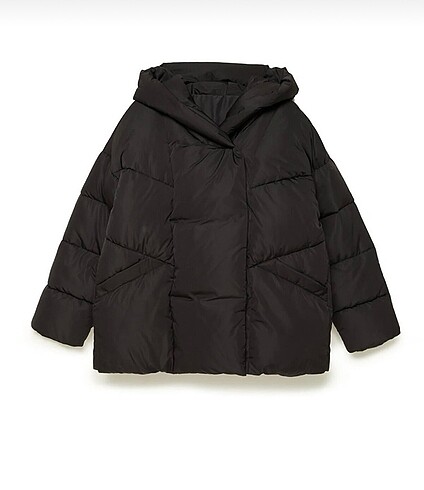 Stradivarius Oversize Şişme Mont