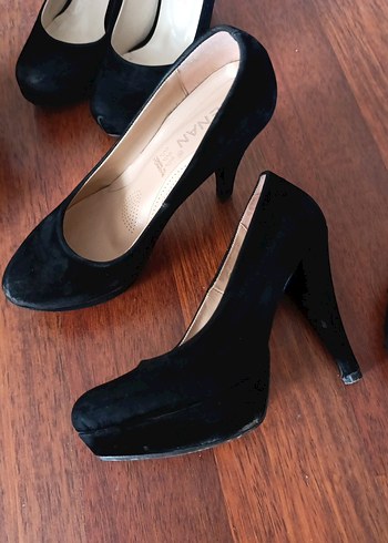 Beyaz Stiletto Topuklu Kadın Ayakkabı - Görsel 4