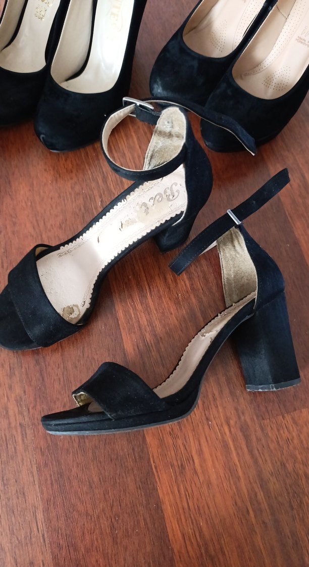 Beyaz Stiletto Topuklu Kadın Ayakkabı - Görsel 5