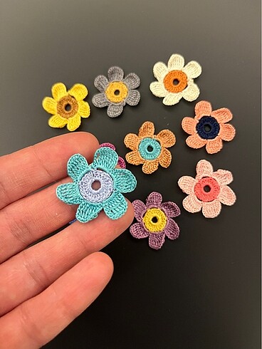  Beden çeşitli Renk Tığ işi motif