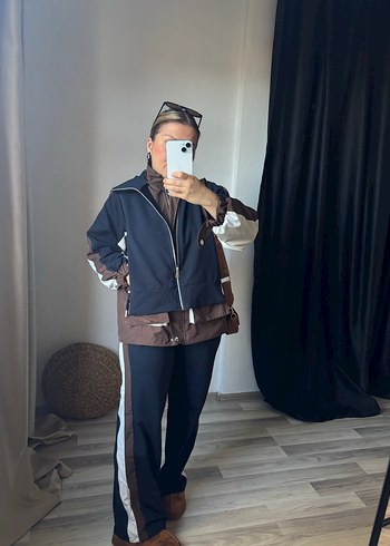 Kadın Camel Renkli Yumuşak Kumaşlı Şişme Yelek - Görsel 12