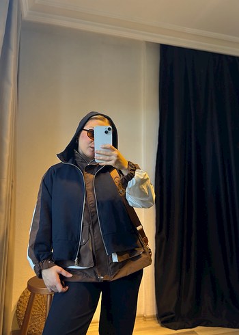 Kadın Camel Renkli Yumuşak Kumaşlı Şişme Yelek - Görsel 10