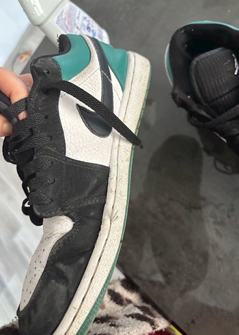 Yeşil Bağcıklı Kadın Spor Ayakkabı - Görsel 7