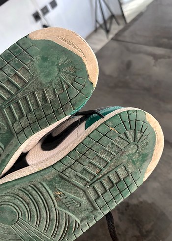 Yeşil Bağcıklı Kadın Spor Ayakkabı - Görsel 8