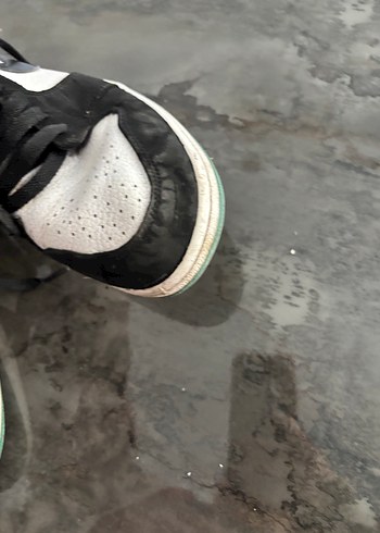 Yeşil Bağcıklı Kadın Spor Ayakkabı - Görsel 6