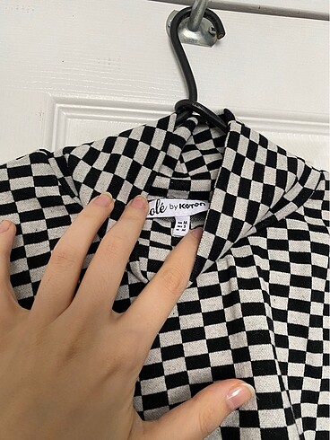 m Beden koton dama desenli crop