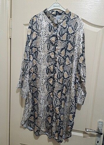 L beden tunik saten şık 200 tl