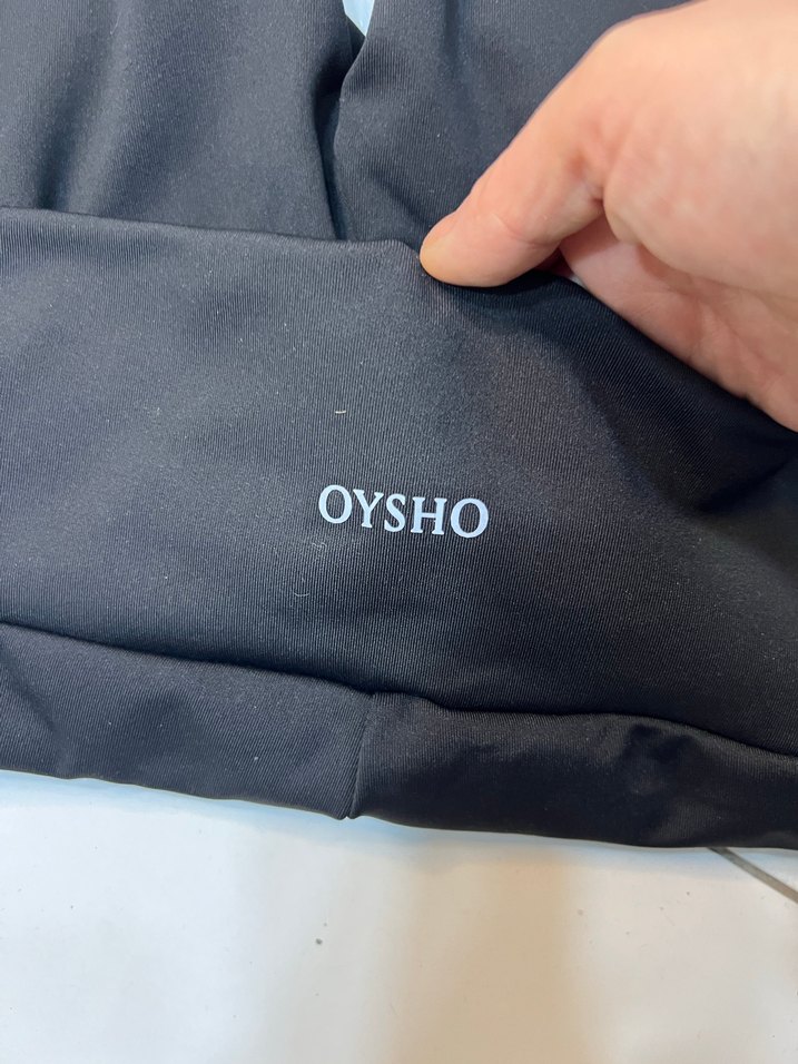 Siyah Midi Spor Kadın Tayt - Görsel 3