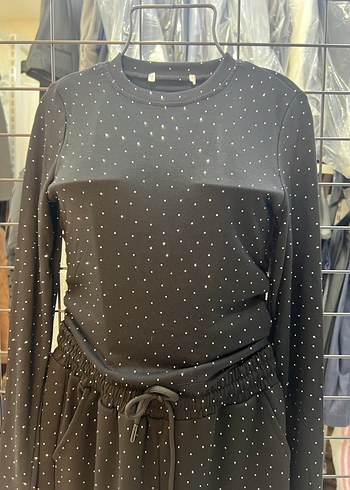 Kadın Siyah Uzun Kollu Kuşaklı Elbise - Görsel 2