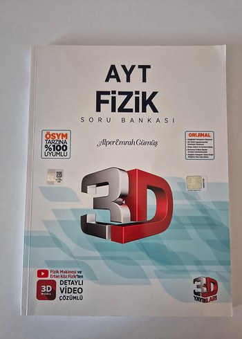 3D AYT Fizik Soru Bankası