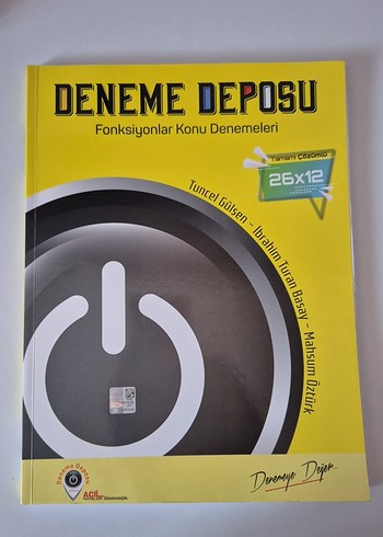 Deneme Deposu Fonksiyonlar Konu Denemeleri