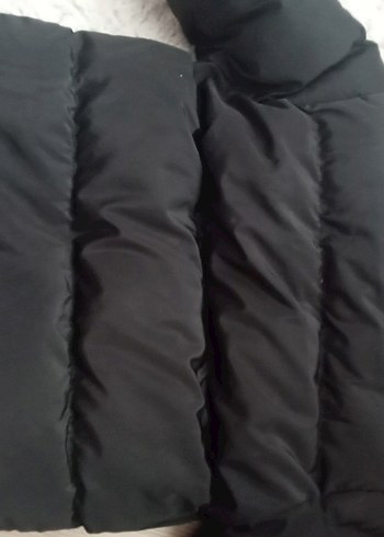 Siyah çocuk  Kışlık Mont - Görsel 2