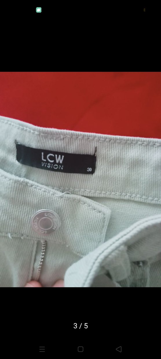 kadın kot pantolon - Görsel 3