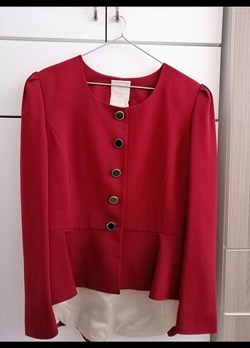 44 Beden bordo Renk Setrms Ceket