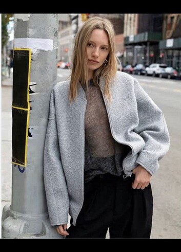 Zara ZARA BOMBER CEKET