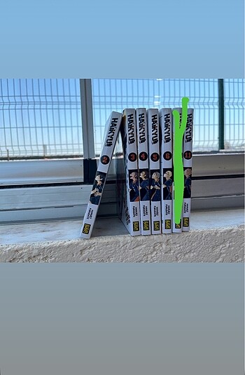 Haikyuu ciltler (Tane fiyatıdır)