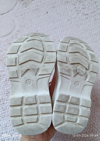 Kızlar için Pembe Cırt Cırtlı Spor Ayakkabı - Görsel 5