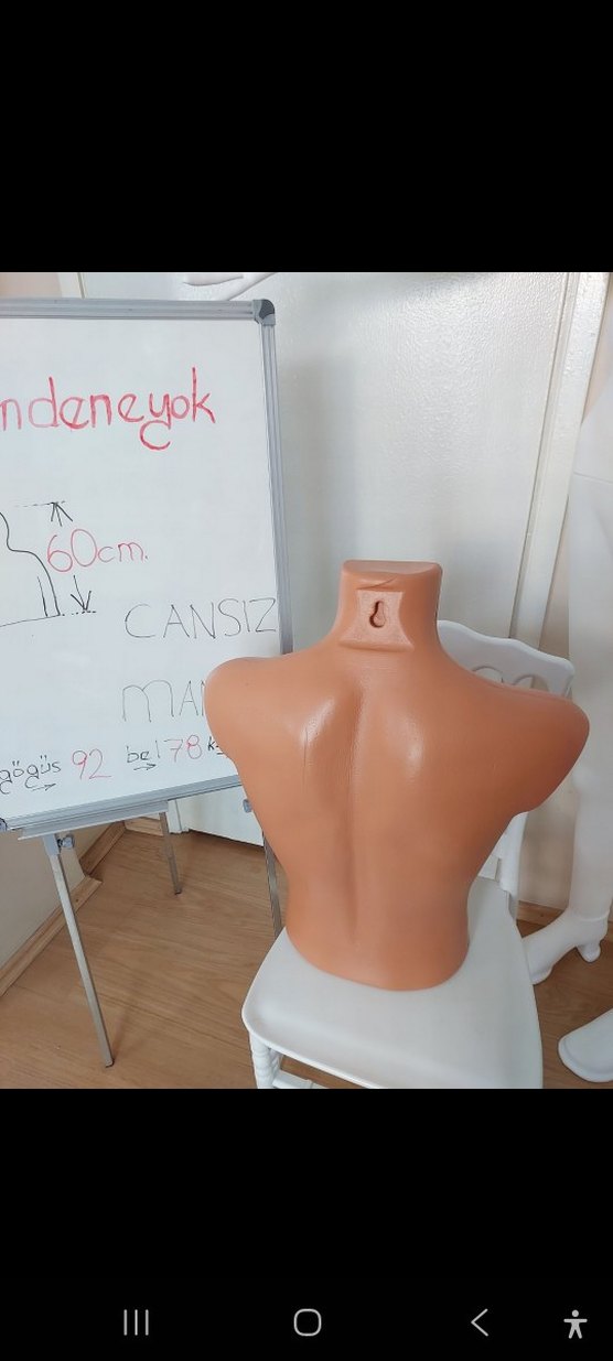 cansız manken bay Gövde Manken - Görsel 5
