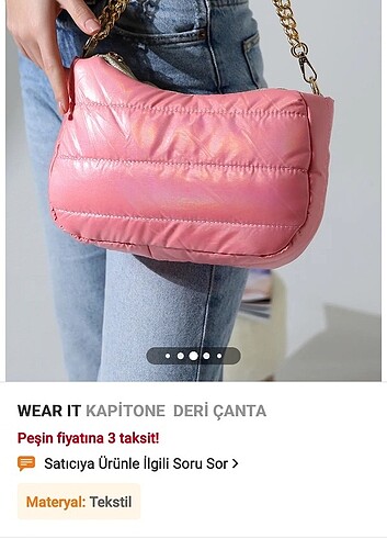 çanta bayan capitone  - Görsel 6