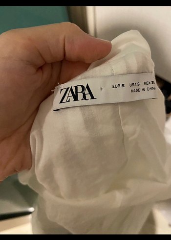 Zara Zara marka beyaz etek