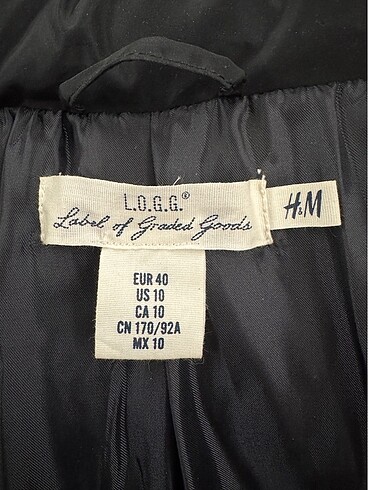 40 Beden H&M Kadın şişme mont