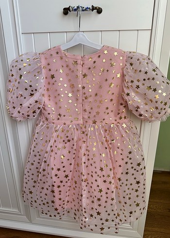 Le Mabelle yıldız baskili cocuk abiye elbise - Görsel 3