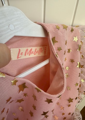 Le Mabelle yıldız baskili cocuk abiye elbise - Görsel 4