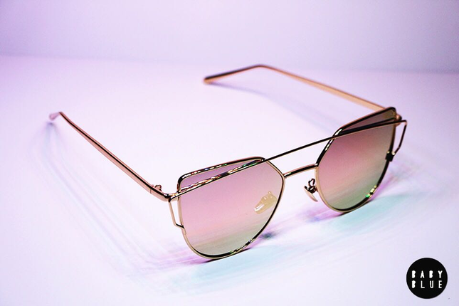 Markasız Ürün Rose gold aynali gunes gozlugu