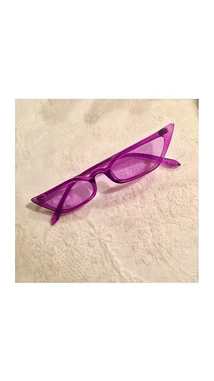 Mor cat eye gunes gozlugu