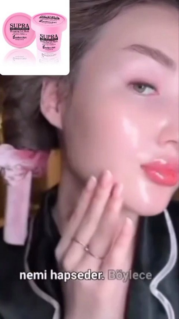 Supra Kolajen jel soyulabilir maske - Görsel 2