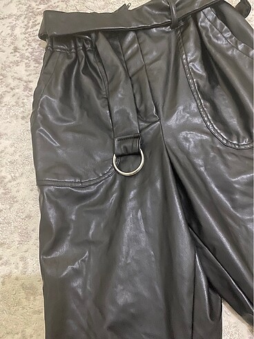 Kadın deri pantolon - Görsel 3